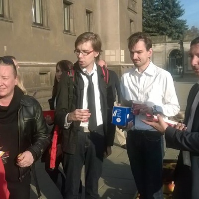 Spotkanie wyborcze w Nowej Hucie